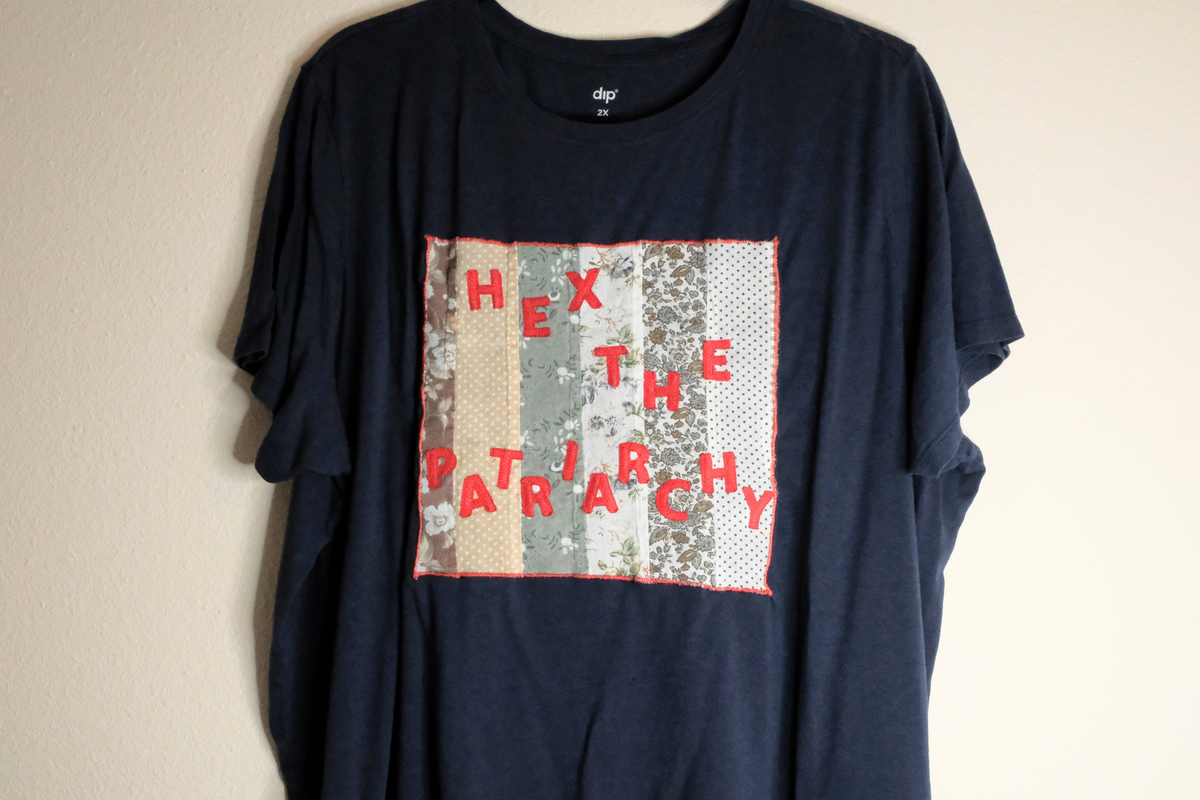 Quilted Hex The Patriarchy Tee