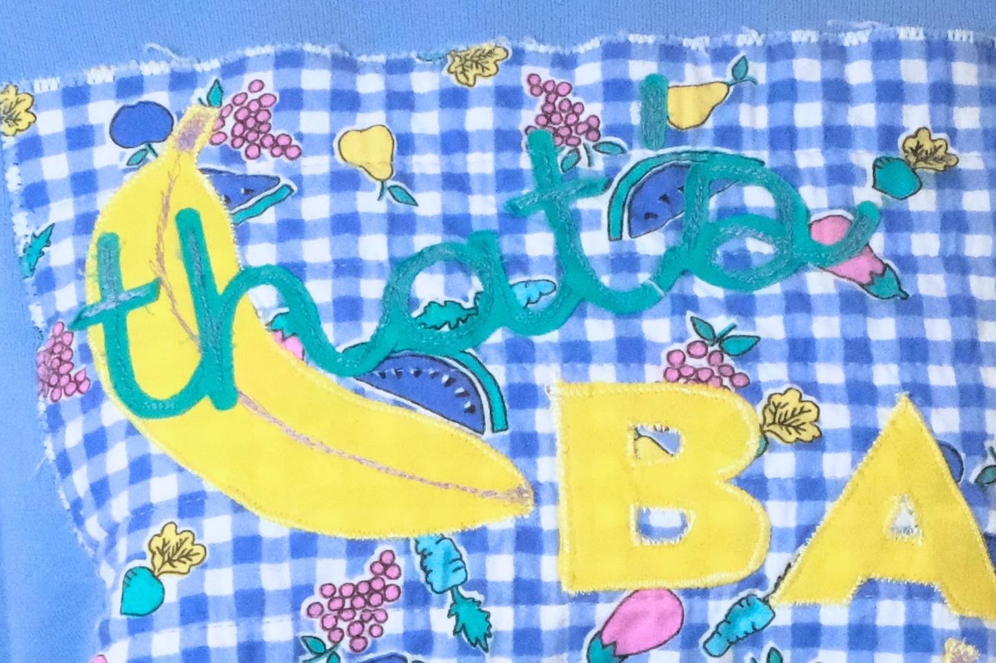 Periwinkle Blue "That's Bananas"  Sweatshirt
