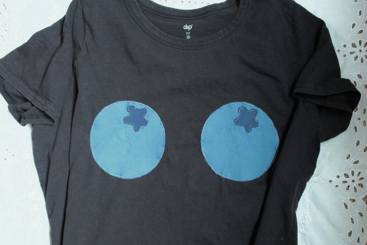 Black Blueberry Ta-Ta Tee