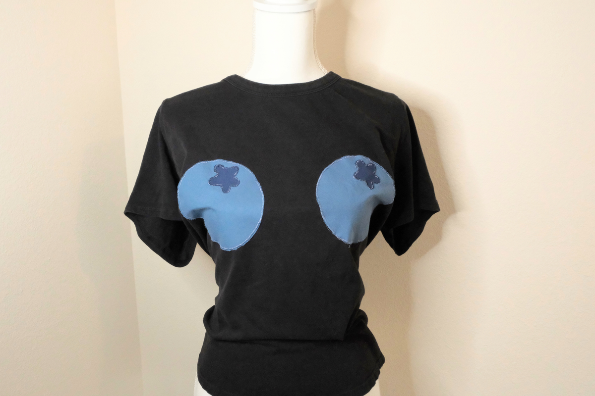 Black Blueberry Ta-Ta Tee