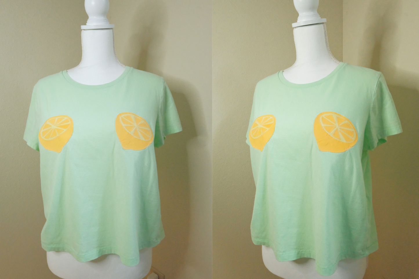 Tea Green Lemons Ta-Ta Tee