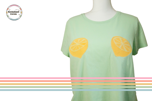 Tea Green Lemons Ta-Ta Tee